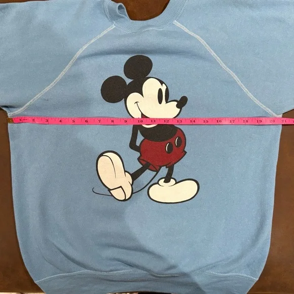 Vintage 1980’s Blue Disney Mickey Mouse Sweatshirt - Picture 11 of 15